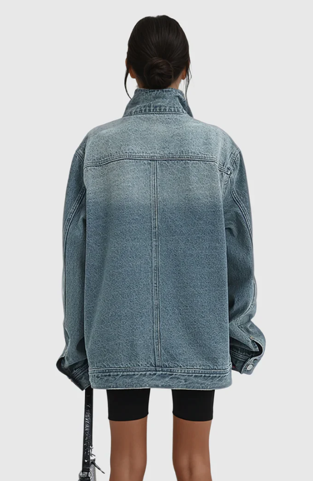 Bella™ - Artistic Denim Jacket