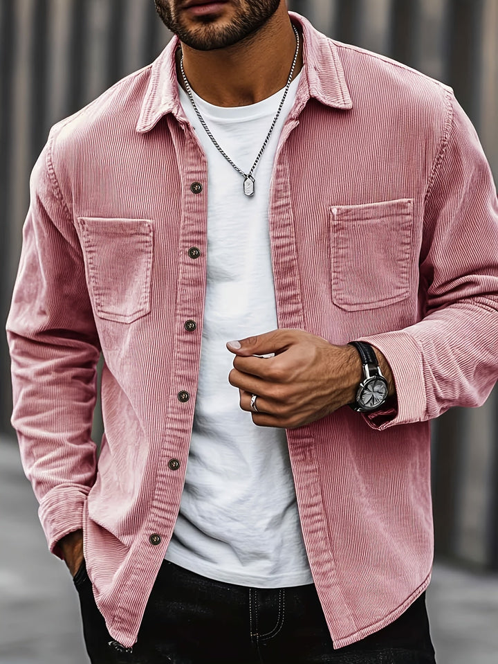 Johan | Men's Shirt Jacket with Pockets