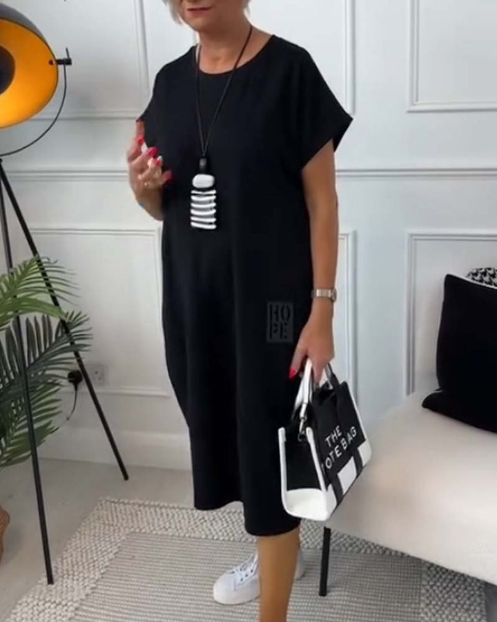 Cleo | Women's Stylish Short Sleeved Dress