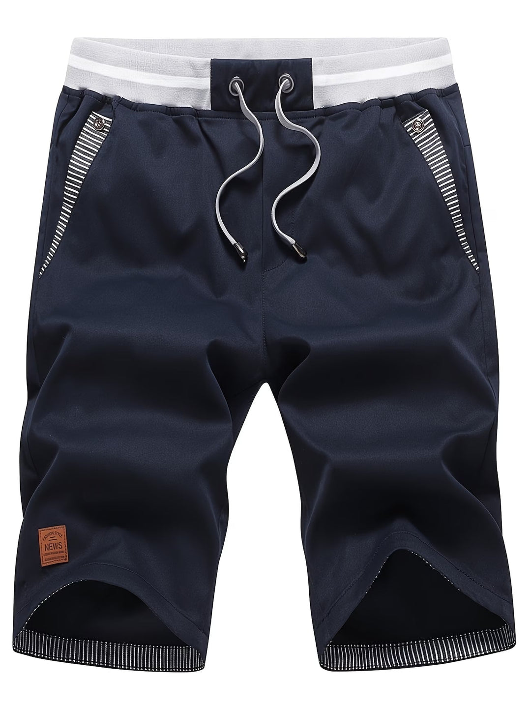 Eden | Knee-Length Shorts with Drawstring and Pockets