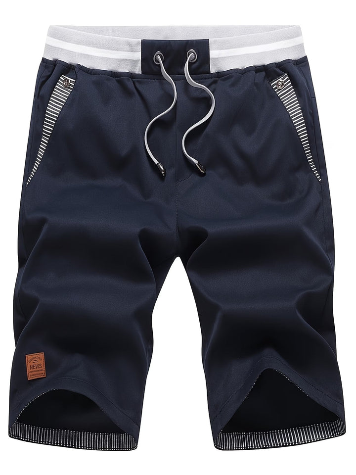 Eden | Knee-Length Shorts with Drawstring and Pockets