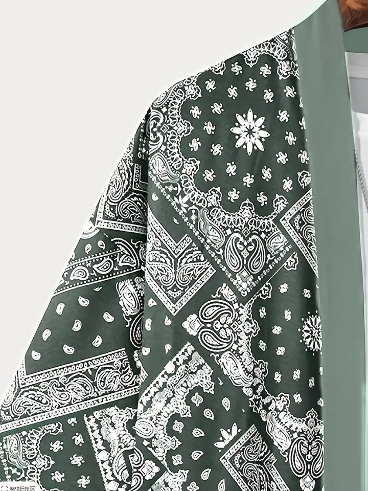 Aki | Men's 3/4 Sleeve Lightweight Kimono Cardigan