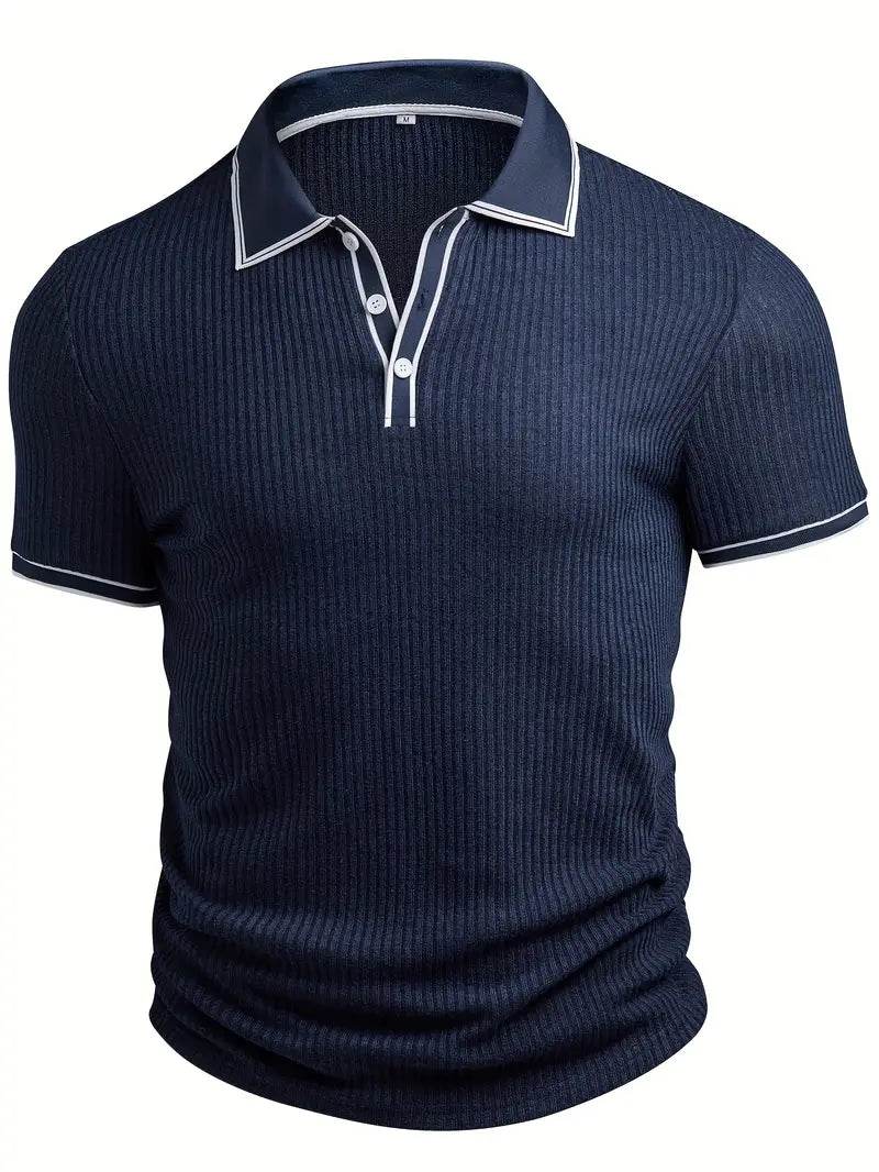 Emilio | Men's Tailored Custom Polo with Buttons