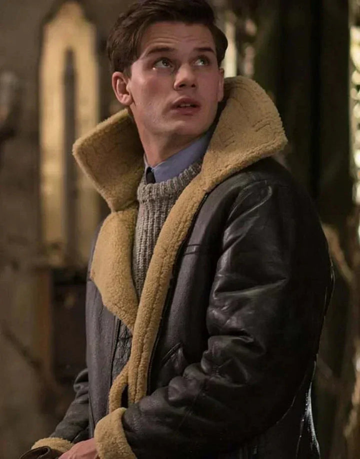 Enzo | Men's Sheepskin Jacket with Belt