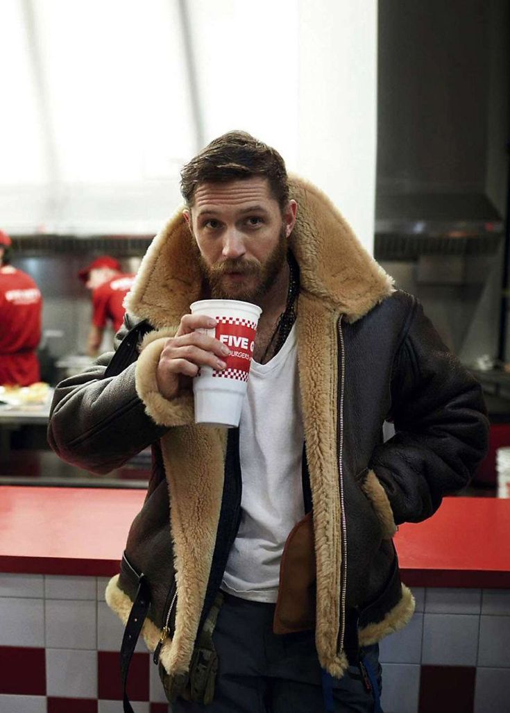 Enzo | Men's Sheepskin Jacket with Belt
