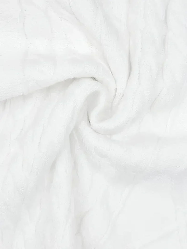 Brit & Boho™️ | Viscose Blend Knit Quarter Zip