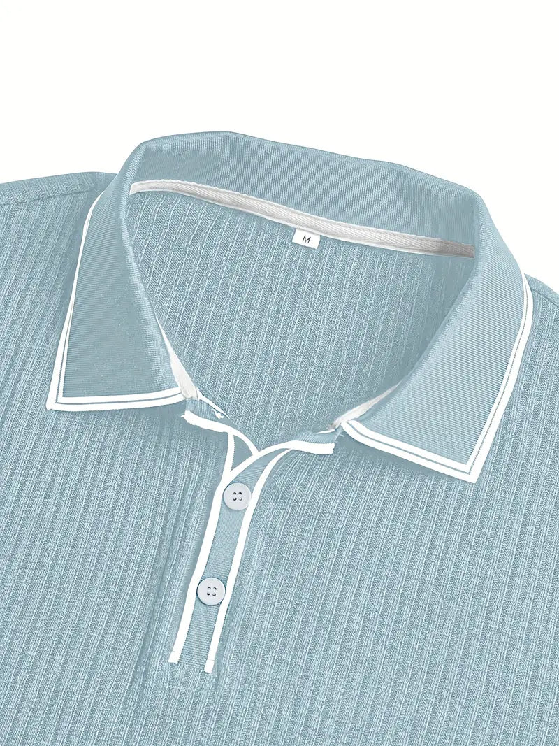 Emilio | Men's Tailored Custom Polo with Buttons