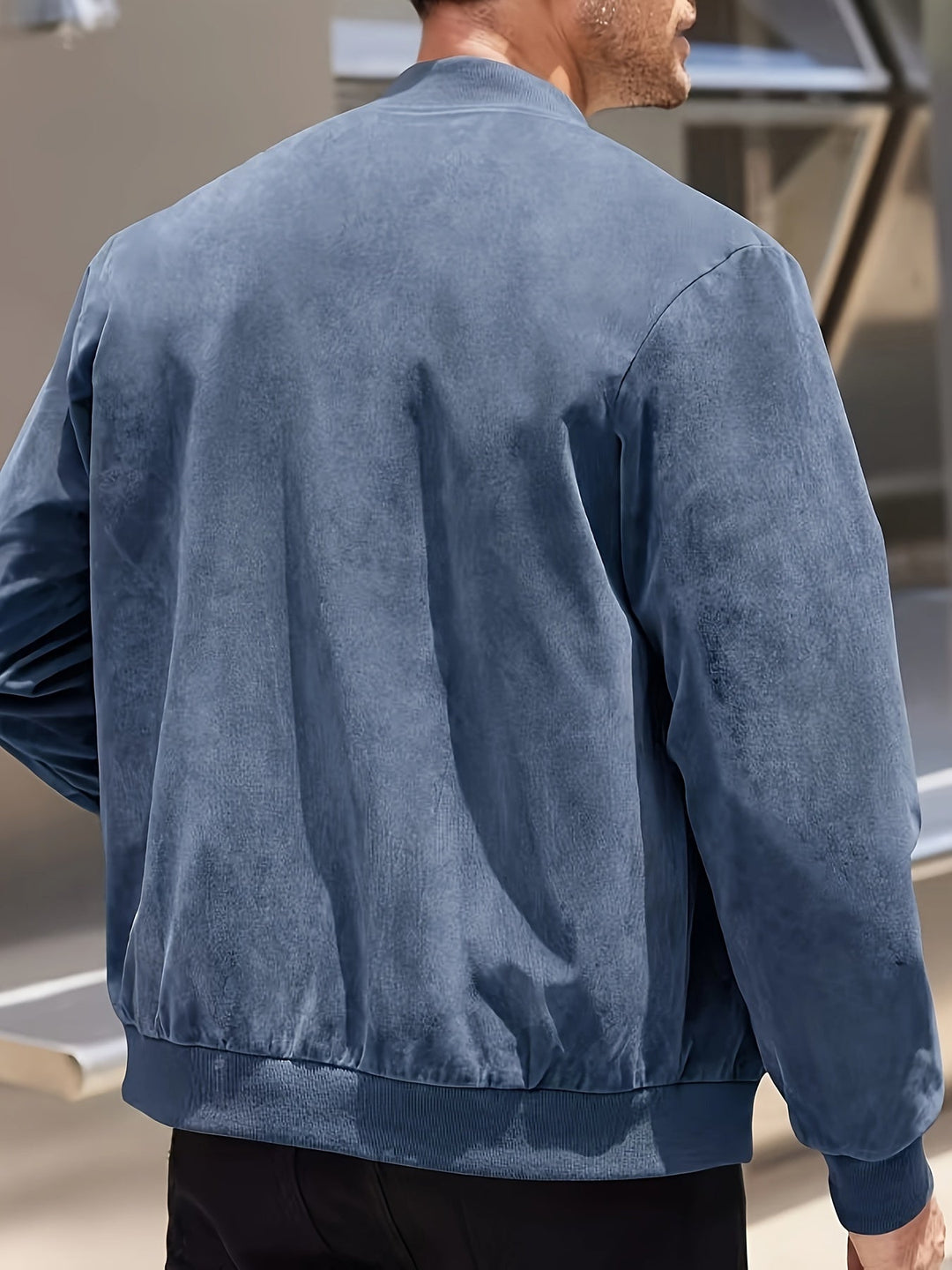 Dex | Crew Neck Classic Zipper Jacket