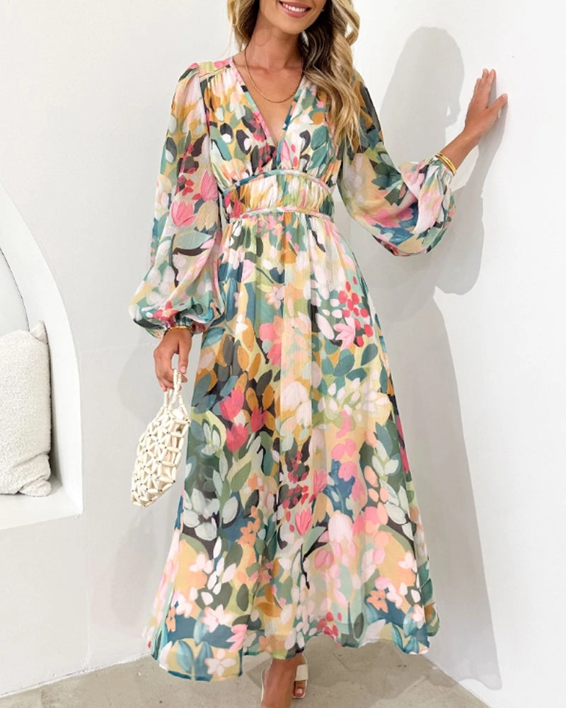 Elvira | Women's Maxi Long Boho Style Dress