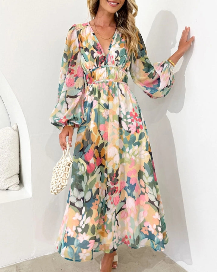 Elvira | Women's Maxi Long Boho Style Dress