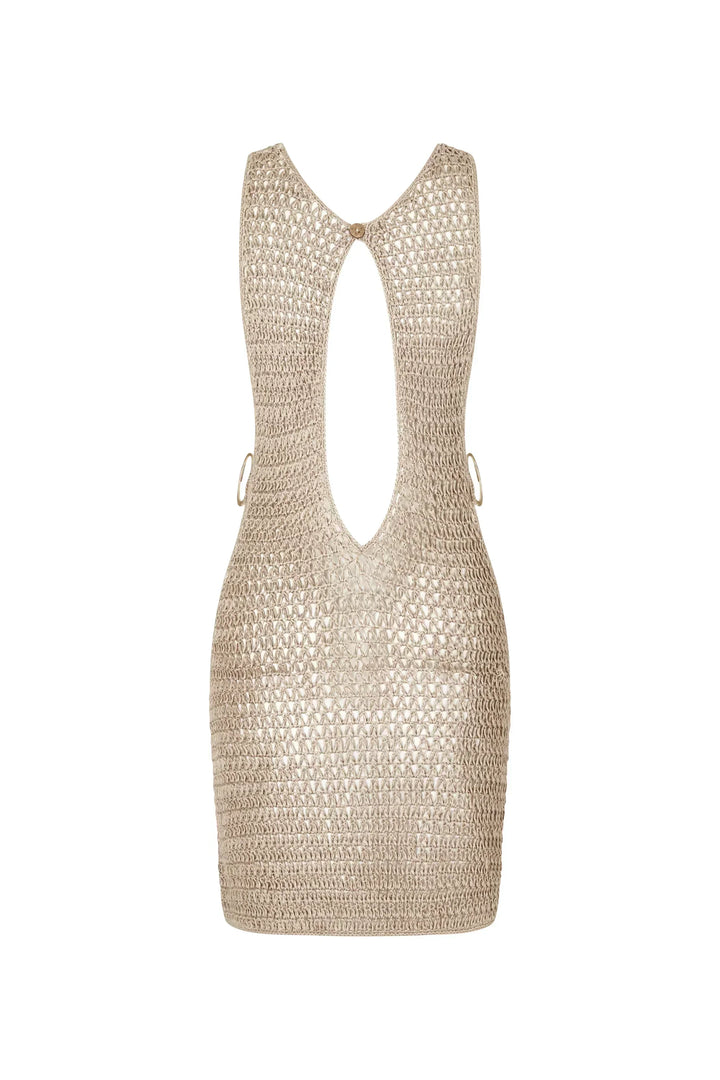 Kaia | Women's Sleeveless Mini Dress with Cut-Out