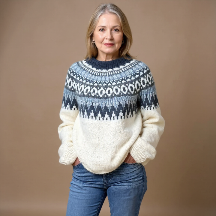 Maecey | Women's Vintage Icelandic Sweater