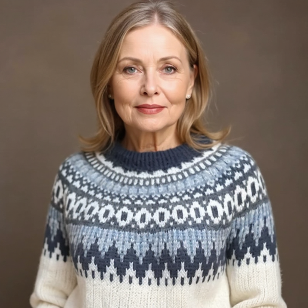 Maecey | Women's Vintage Icelandic Sweater