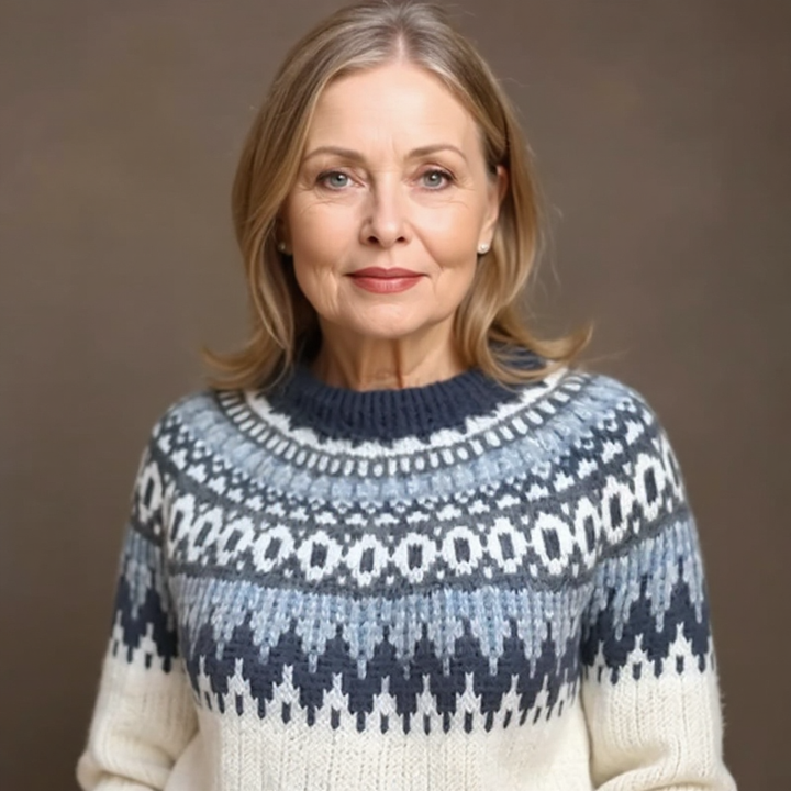 Maecey | Women's Vintage Icelandic Sweater