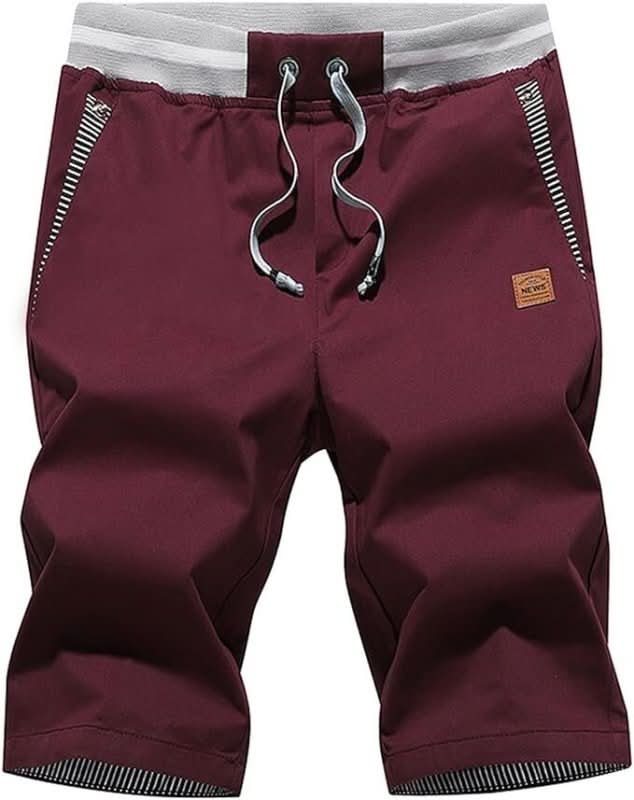Eden | Knee-Length Shorts with Drawstring and Pockets