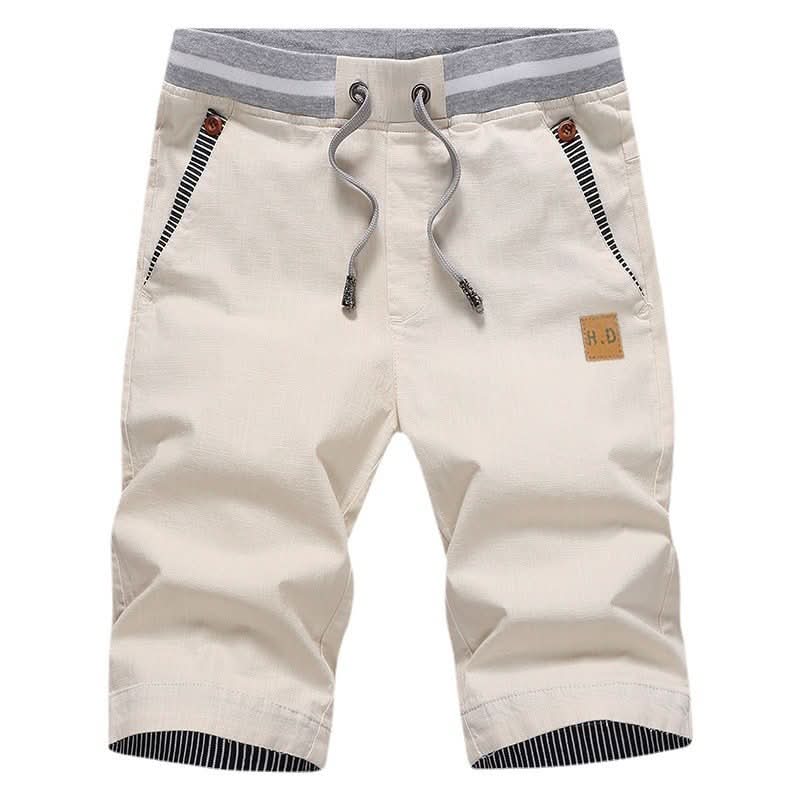 Eden | Knee-Length Shorts with Drawstring and Pockets