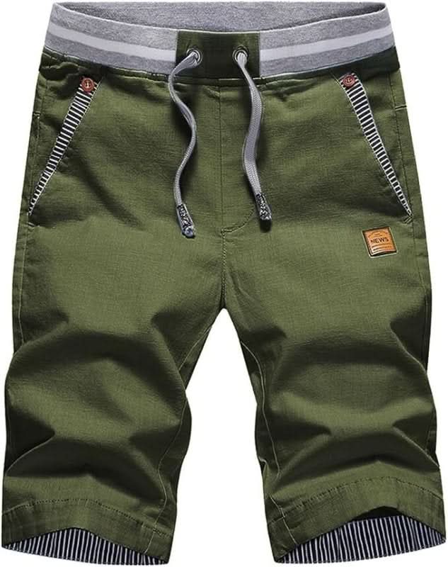 Eden | Knee-Length Shorts with Drawstring and Pockets