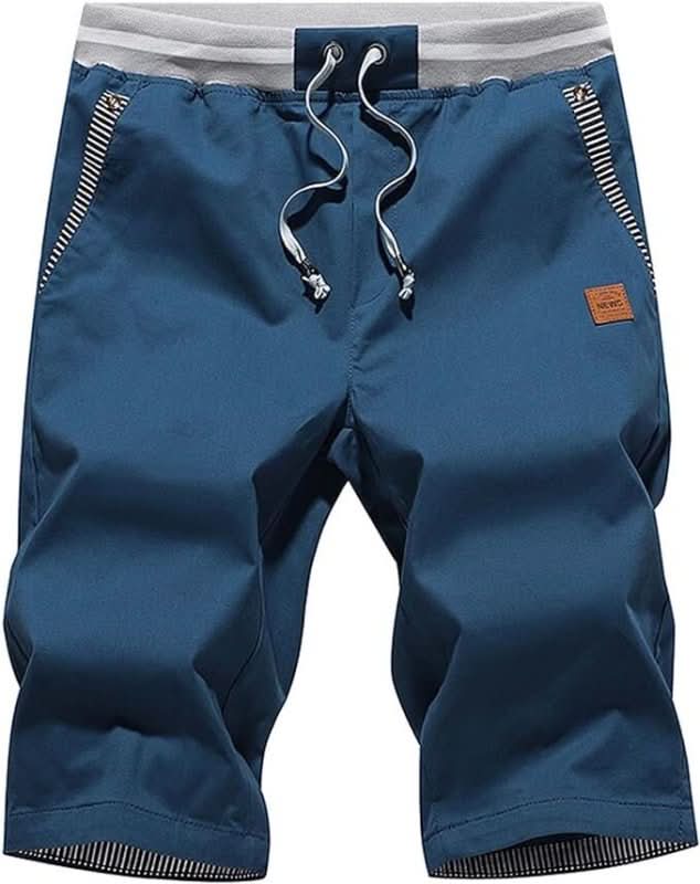 Eden | Knee-Length Shorts with Drawstring and Pockets