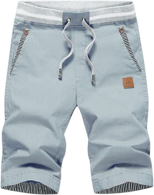 Eden | Knee-Length Shorts with Drawstring and Pockets