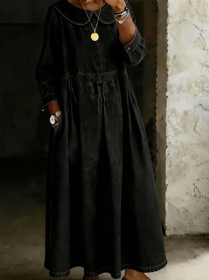 Melissa | Long Sleeve Round Neck Dress