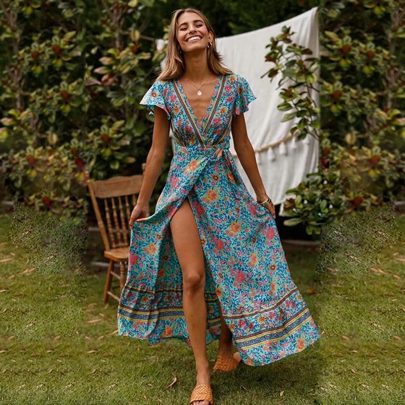 Veronica™ - Maxi Dress with High Slit