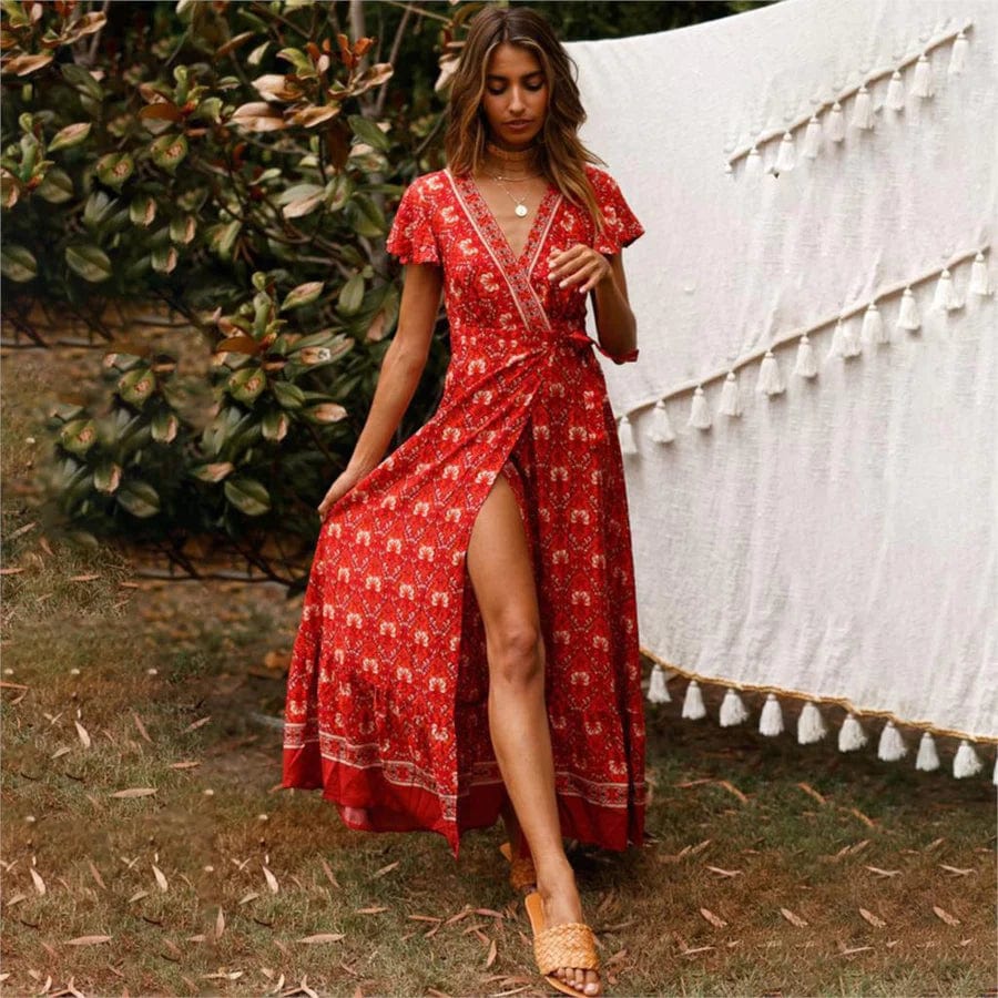 Roos™ - Ibiza Split Dress