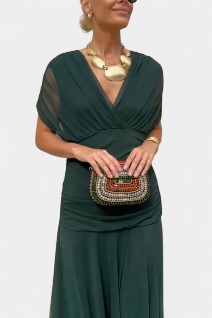 Lisa | Women's Off-the-Shoulder Elegant Maxi Dress