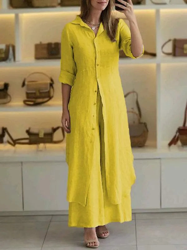 Mathilda™ - Linen Two-Piece Set