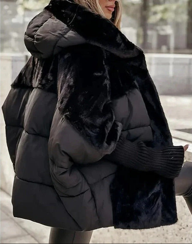 Lucia | Women's Stylish Hooded Down Jacket with Pockets