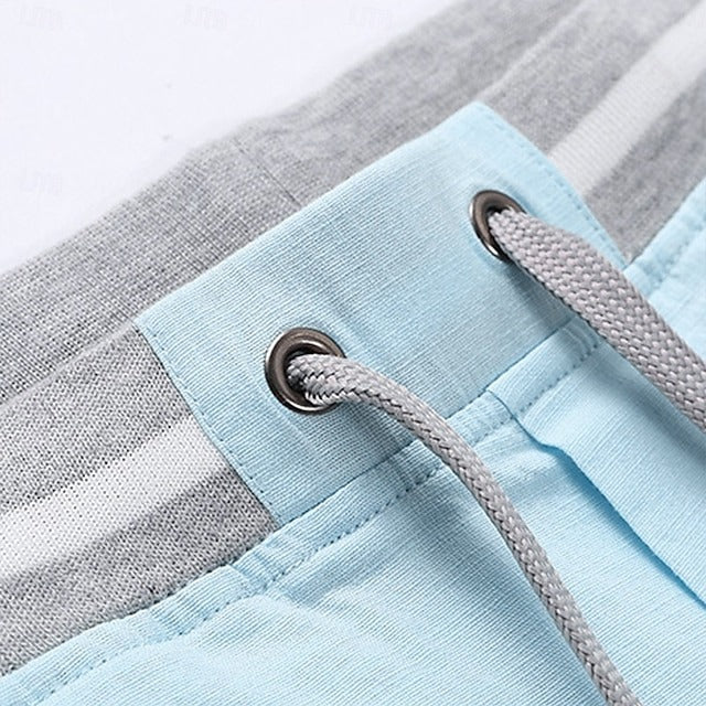 Men's Shorts with Drawstring and Pockets