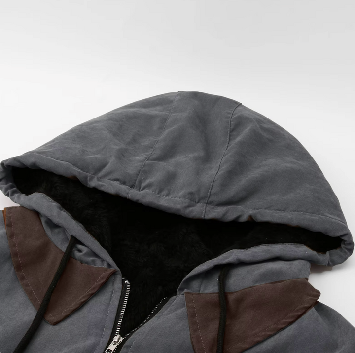Nikolai | Men's Checked Classic Vintage Jacket with Zipper