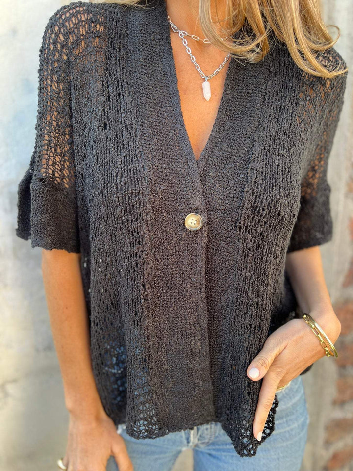 Ivonie™ | Elegant Textured Top