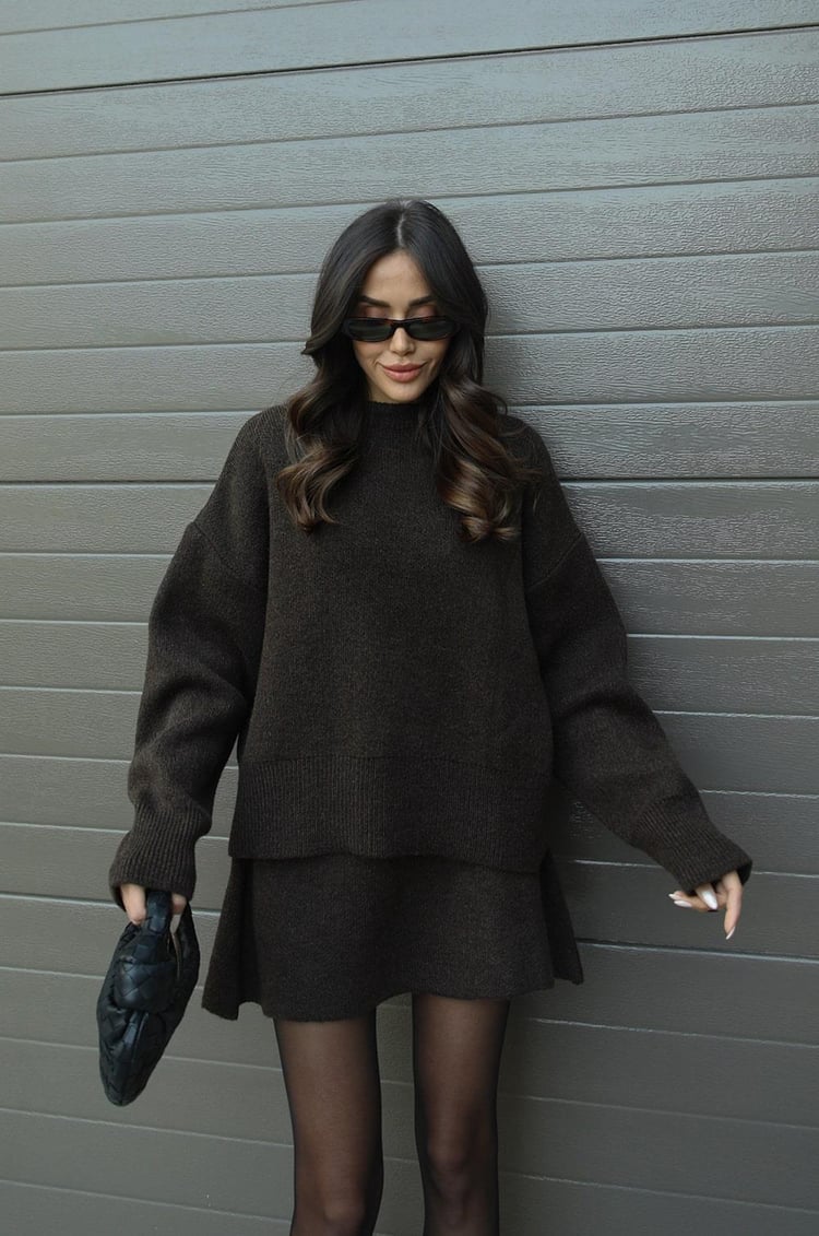 Aurélie – Cozy Knit Set