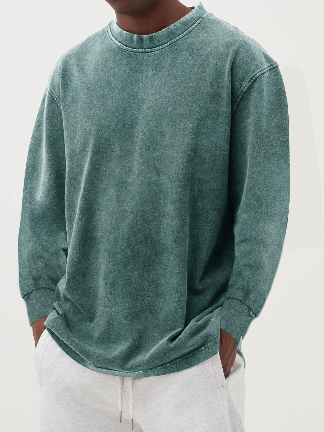 Cristiano | Men's Relaxed Modern Long Sleeve Shirt