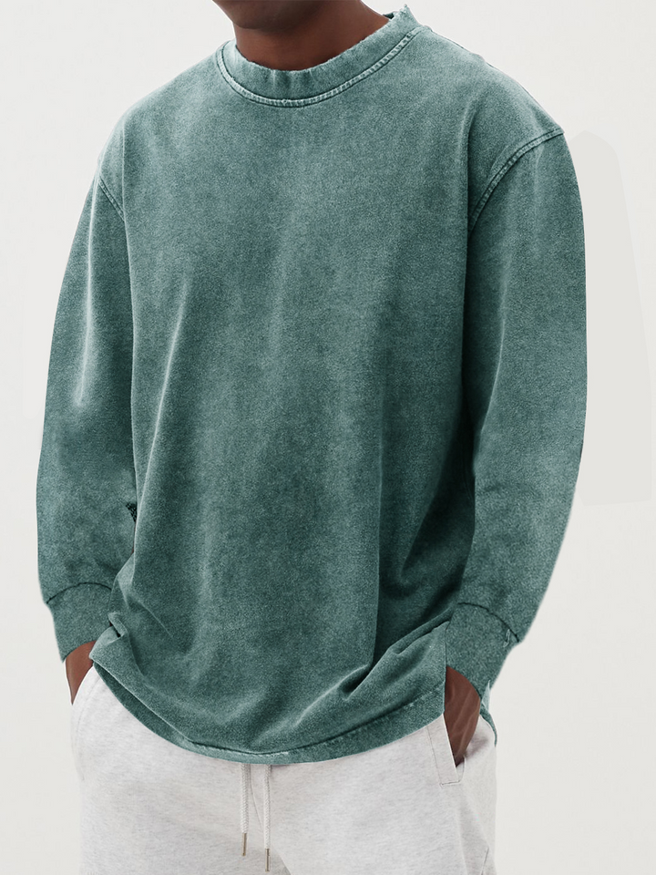 Cristiano | Men's Relaxed Modern Long Sleeve Shirt