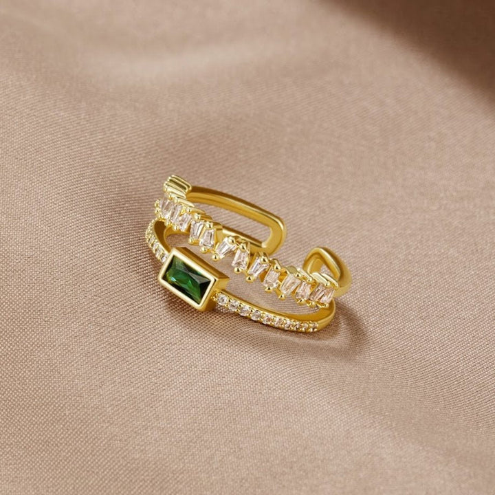 Eugenia | Ring layered crystal