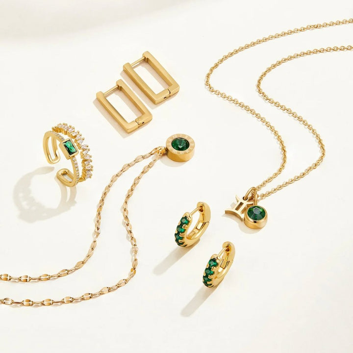 Eugenia | Ring layered crystal