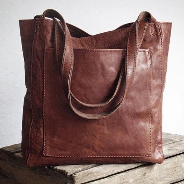 Jorleif | Classic tote bag with character and Pockets