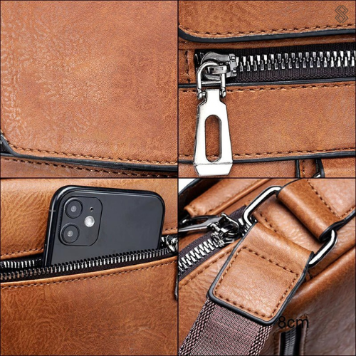 Gjerlaug | Practical and stylish shoulder bag with Pockets