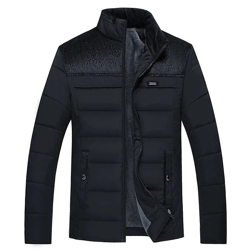 Men's Tailored Elegant Padded Puffer Jacket