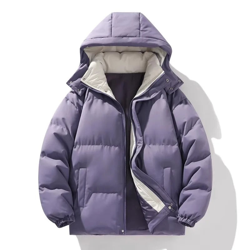 Tailored Elegant Hooded Men's Jacket