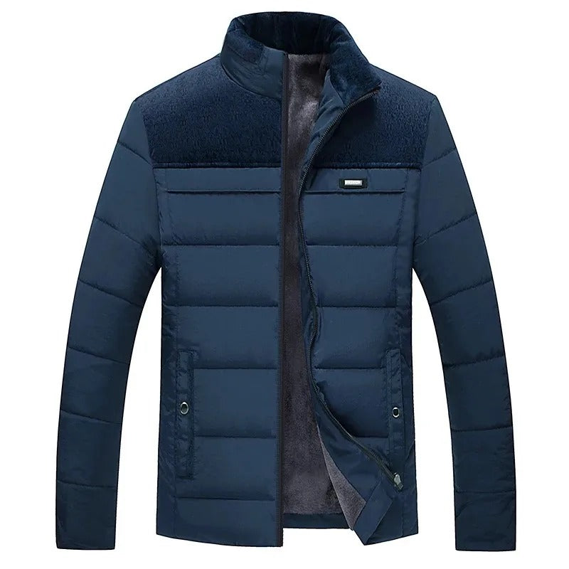 Men's Tailored Elegant Padded Puffer Jacket