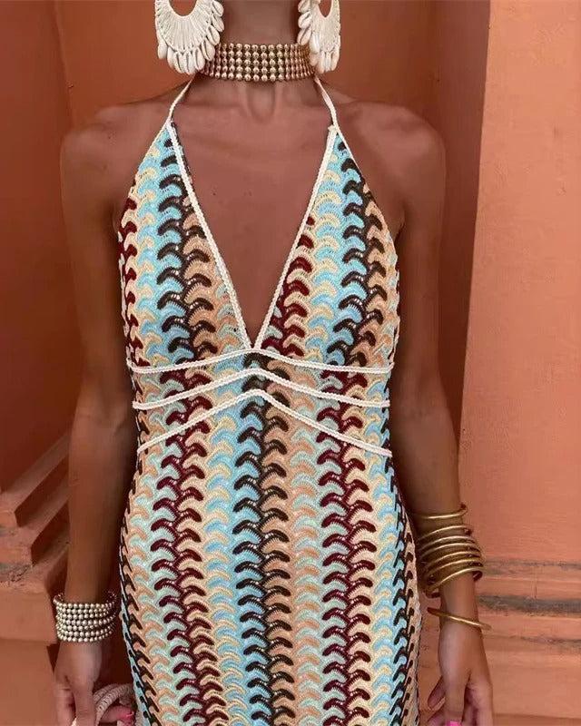 Charlotte | Women's Boho Beach Tunic Dress