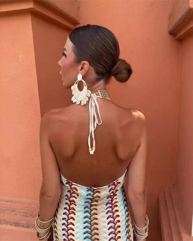 Charlotte | Women's Boho Beach Tunic Dress