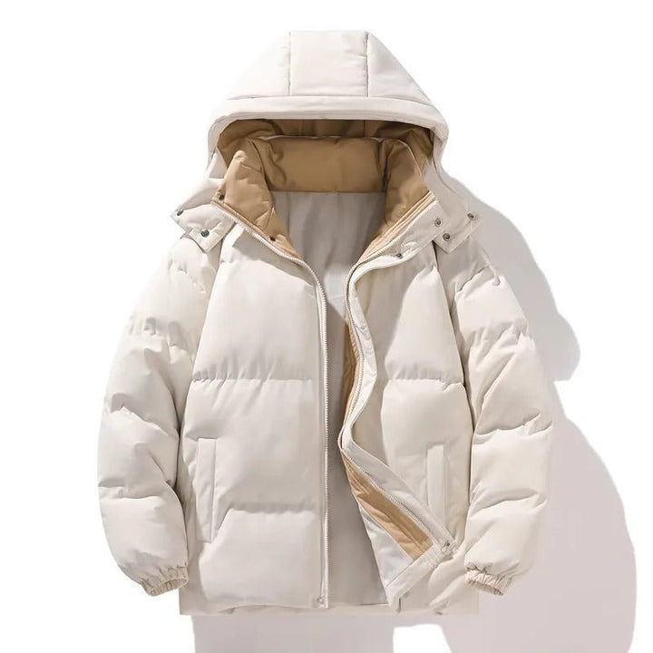 Tailored Elegant Hooded Men's Jacket
