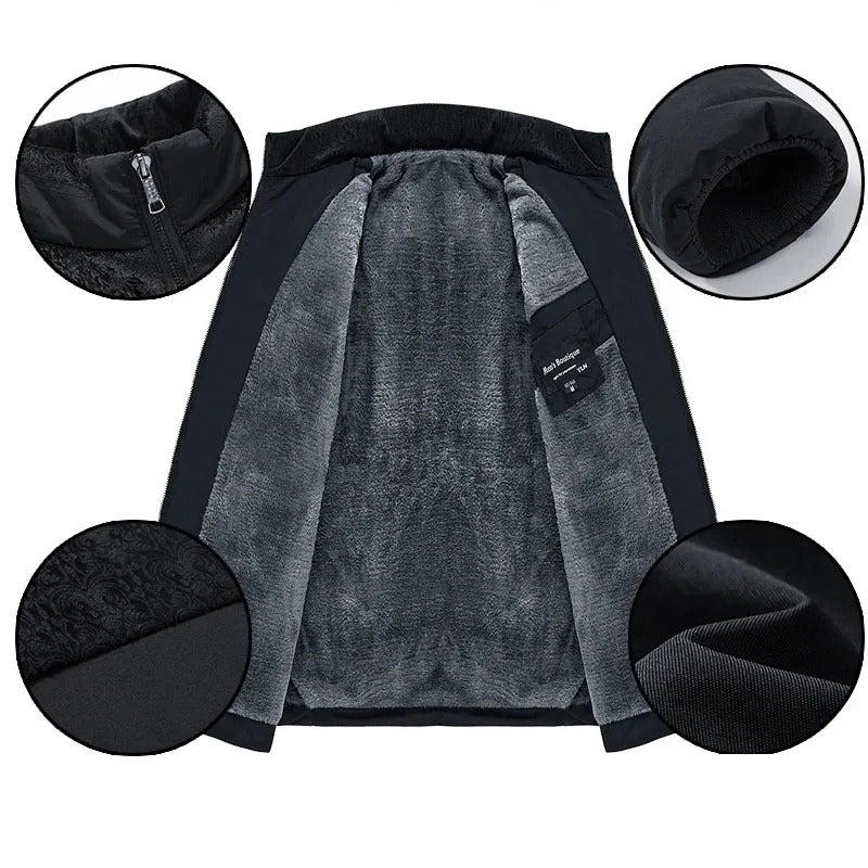 Men's Tailored Elegant Padded Puffer Jacket