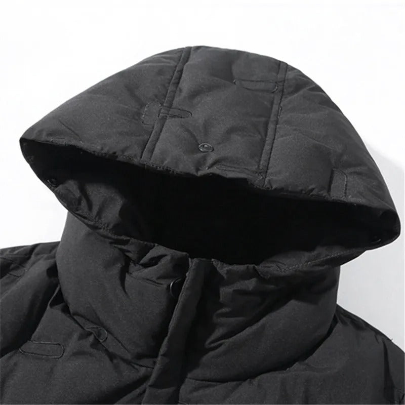 Men's Tailored Long Winter Jacket