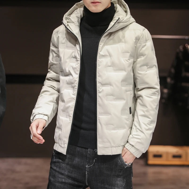 Tailored Elegant Men's Puffer Jacket