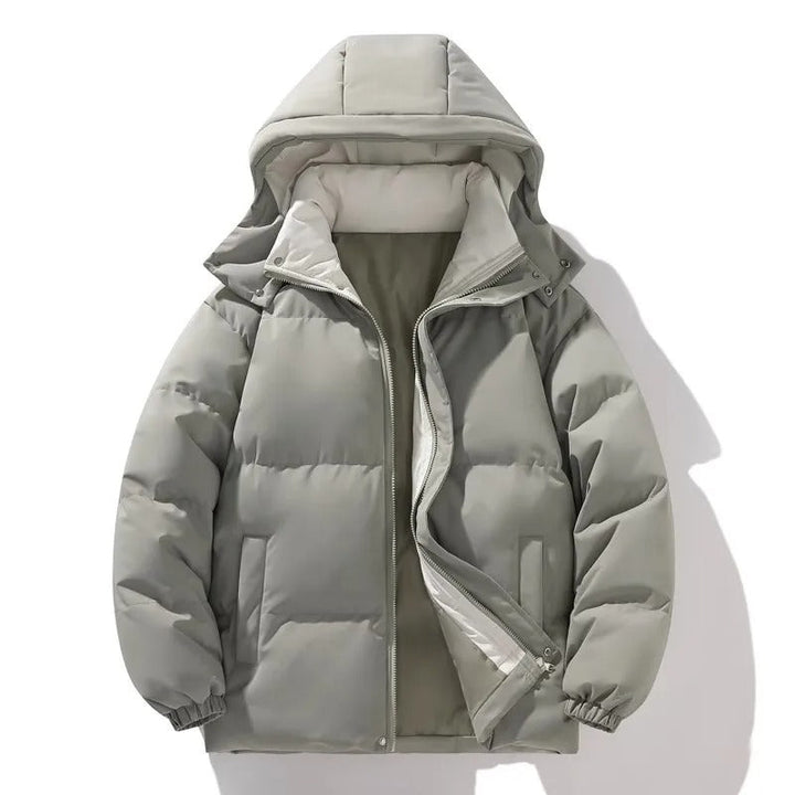 Tailored Elegant Hooded Men's Jacket