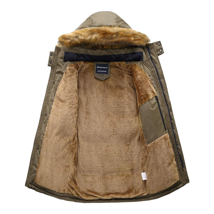 Men's Tailored Elegant Parkas Jacket